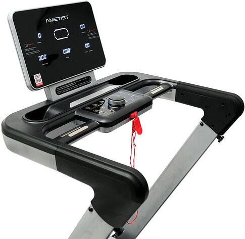 Электрическая беговая дорожка AMETIST Power Road Gray