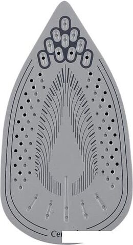 Утюг Delta DL-756 (черный/красный)