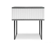 Тумба Shtabe Royal 5001 эко (белый/металл бруклин/черный) Тумба Shtabe Royal 5001 эко (белый/металл бруклин/черный)