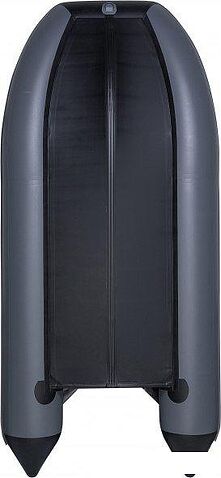 Моторно-гребная лодка Адмирал АМ-320С (cветло-серый/черный)