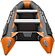 Моторная лодка Roger Boat Hunter 3200 (без киля, графит/оранжевый)