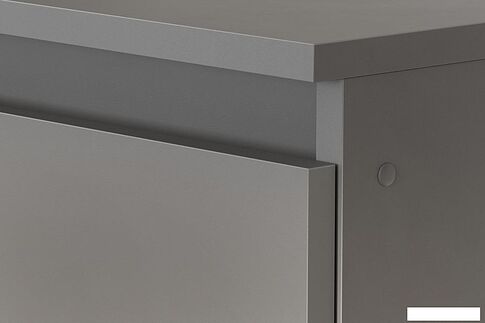 Комод Mio Tesoro Денвер с ящиками (графит серый)