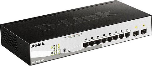 Настраиваемый коммутатор D-Link DGS-1210-08P/G3A