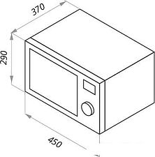 Микроволновая печь MAUNFELD JFSMO.20.5.GRIB Микроволновая печь MAUNFELD JFSMO.20.5.GRIB
