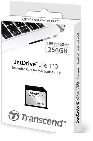 Карта памяти Transcend SDXC JetDrive Lite 130 256GB [TS256GJDL130]