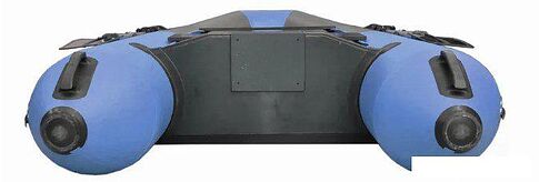 Моторно-гребная лодка Муссон 3000 С (серый/синий)