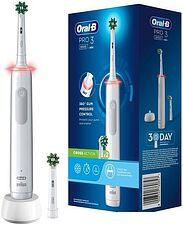 Электрическая зубная щетка Oral-B Pro 3 3000 Cross Action D505.523.3 8006540760857 (белый) Электрическая зубная щетка Oral-B Pro 3 3000 Cross Action D505.523.3 8006540760857 (белый)