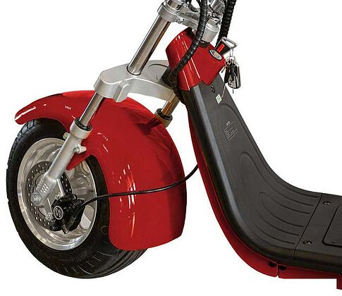 Электроскутер Yakama AP-H0003G (красный)