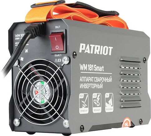 Сварочный инвертор Patriot WM 181 Smart