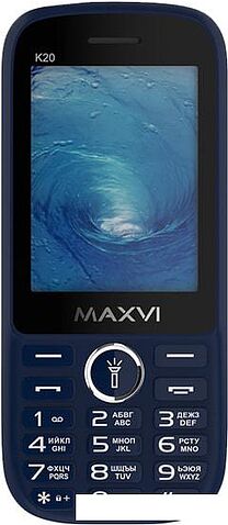 Мобильный телефон Maxvi K20 (синий)