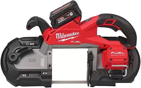 Ленточная пила Milwaukee M18FBS127-502C 4933498310 (с 2-мя АКБ, кейс)