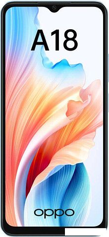 Смартфон Oppo A18 CPH2591 4GB/128GB международная версия (голубой)