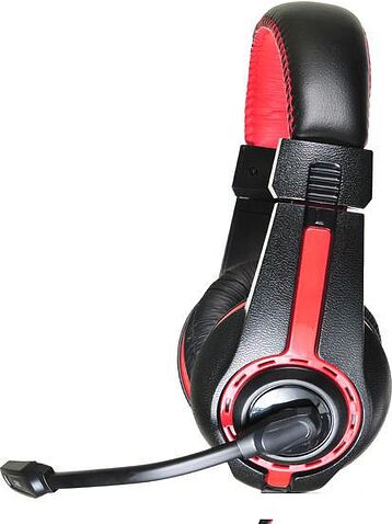 Наушники с микрофоном Oklick HS-L200 (черный/красный)