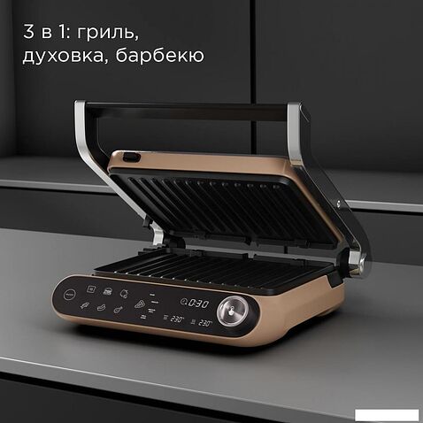 Электрогриль Redmond (Редмонд) SteakMaster GM303 (бронзовый)