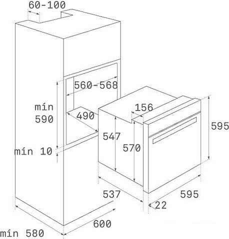 Духовой шкаф TEKA HRB 6100 VNB Brass