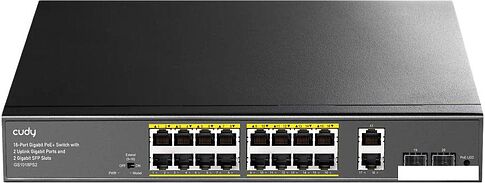 Неуправляемый коммутатор Cudy GS1018PS2 1.0