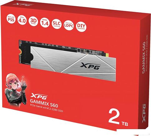 SSD ADATA XPG Gammix S60 Blade 2TB AGAMMIXS60-2T-CS