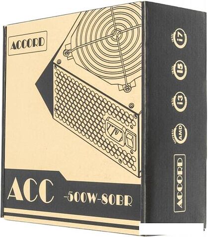 Блок питания Accord ACC-500W-80BR