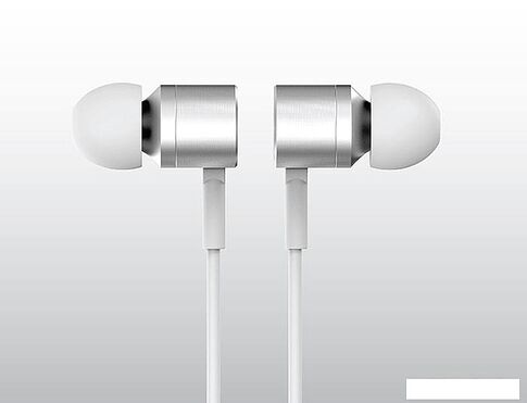 Наушники Olmio BTE-05 (серебристый/белый)