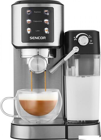 Рожковая кофеварка Sencor SES 4910SS