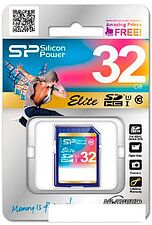 Карта памяти Silicon-Power SDHC Elite UHS-1 (Class 10) 32 GB (SP032GBSDHAU1V10) Карта памяти Silicon-Power SDHC Elite UHS-1 (Class 10) 32 GB (SP032GBSDHAU1V10)