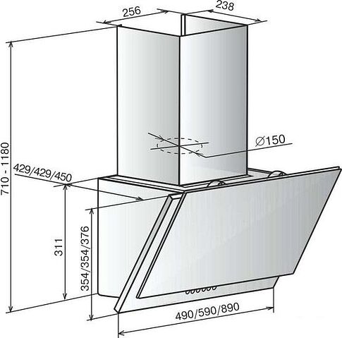 Кухонная вытяжка Elikor Рубин S4 90П-700-Э4Г (перламутровый)