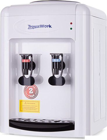 Кулер для воды AquaWork 0.7-TDR (бело-черный) Кулер для воды AquaWork 0.7-TDR (бело-черный)