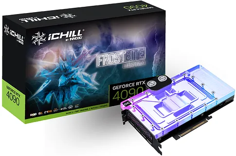 Видеокарта Inno3D GeForce RTX 4090 iChill Frostbite Ultra C4090-246XX-1833FBU