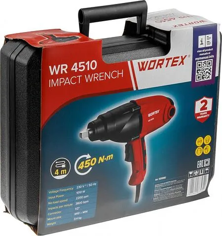 Гайковерт Wortex WR 4510 1325582