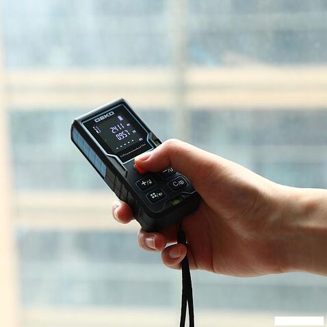 Лазерный дальномер Deko GLE-70