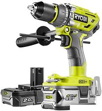 Ударная дрель-шуруповерт Ryobi R18PD7-252S 5133004391 (с 2-мя АКБ, сумка) Ударная дрель-шуруповерт Ryobi R18PD7-252S 5133004391 (с 2-мя АКБ, сумка)