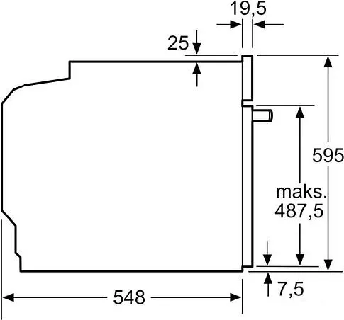 Электрический духовой шкаф Bosch HBT537FB0