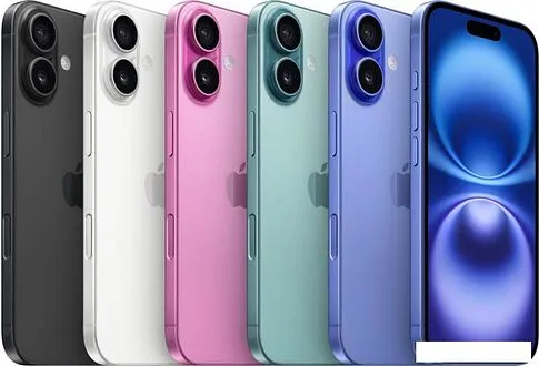 Смартфон Apple iPhone 16 256GB (розовый)