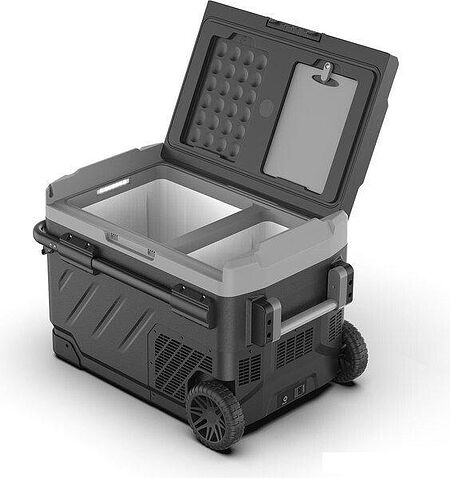 Компрессорный автохолодильник Alpicool ZGW41 (черный, с адаптером GVE 12/24/115/230V)