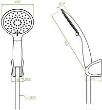 Душевой гарнитур Laveo Fino NLF 70AD