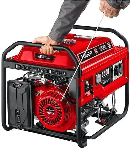 Бензиновый генератор Зубр СБ-5500Е