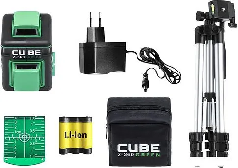 Лазерный нивелир ADA Instruments Cube 2-360 Green Professional Edition А00534