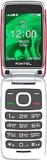 Телефон Fontel FL280 (красный/белый)