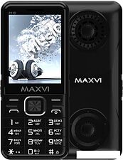 Кнопочный телефон Maxvi P110 (черный)