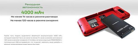 Кнопочный телефон TeXet TM-D215 (черный)