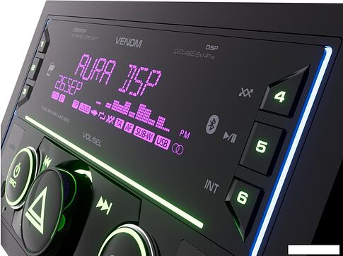 USB-магнитола Aura Venom-D862DSP