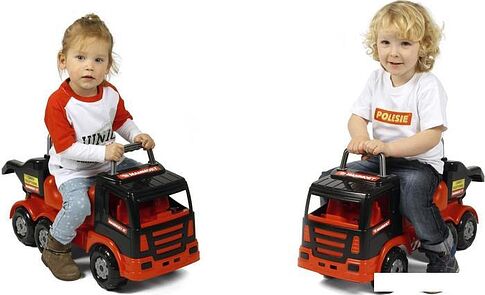 Каталка Полесье 200-01 Mammoet (красный/черный) [56726]