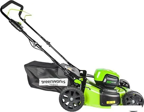 Колёсная газонокосилка Greenworks GD60LM46HP (с 1-м АКБ 4 Ah)