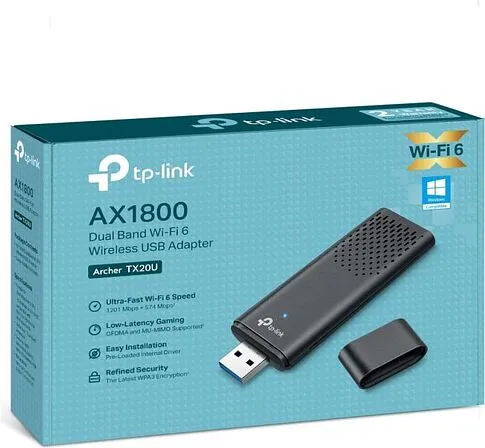 Wi-Fi адаптер TP-Link Archer TX20U