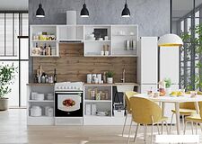 Готовая кухня Горизонт Paola 240 (белый) Готовая кухня Горизонт Paola 240 (белый)