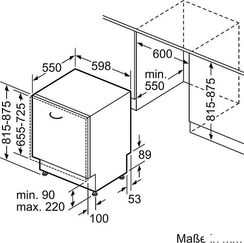Встраиваемая посудомоечная машина Bosch Serie 8 SMD8TCX04E