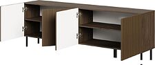 Тумба Black Red White York KOM4D (орех селект темный/эвкалипт испанский)