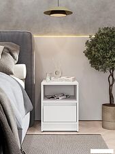 Тумба ЭлиГард Brighton 1S1N (белый)