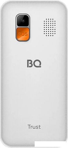 Кнопочный телефон BQ BQ-1866 Trust (белый)