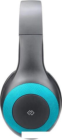 Наушники Digma BT-15 (черный/голубой)